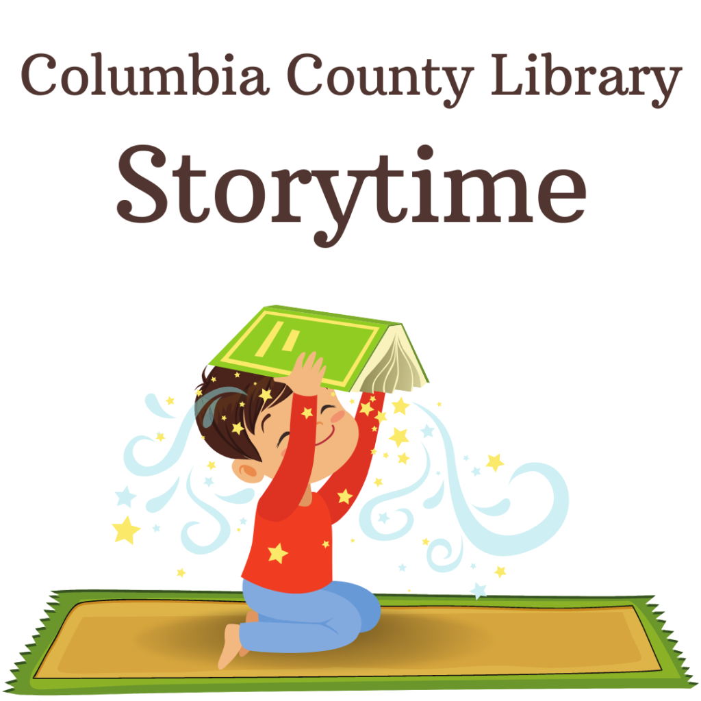 columbia county library storytime logo