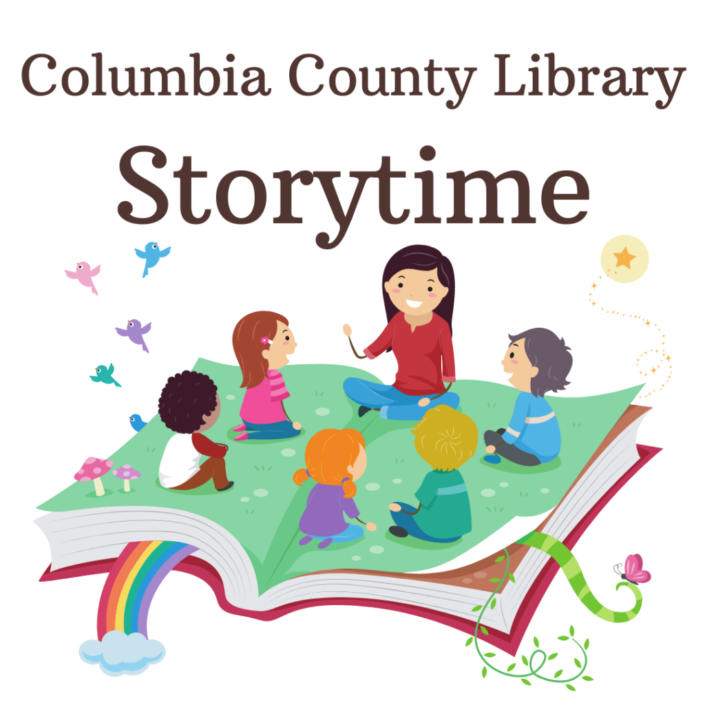 Columbia county storytime logo
