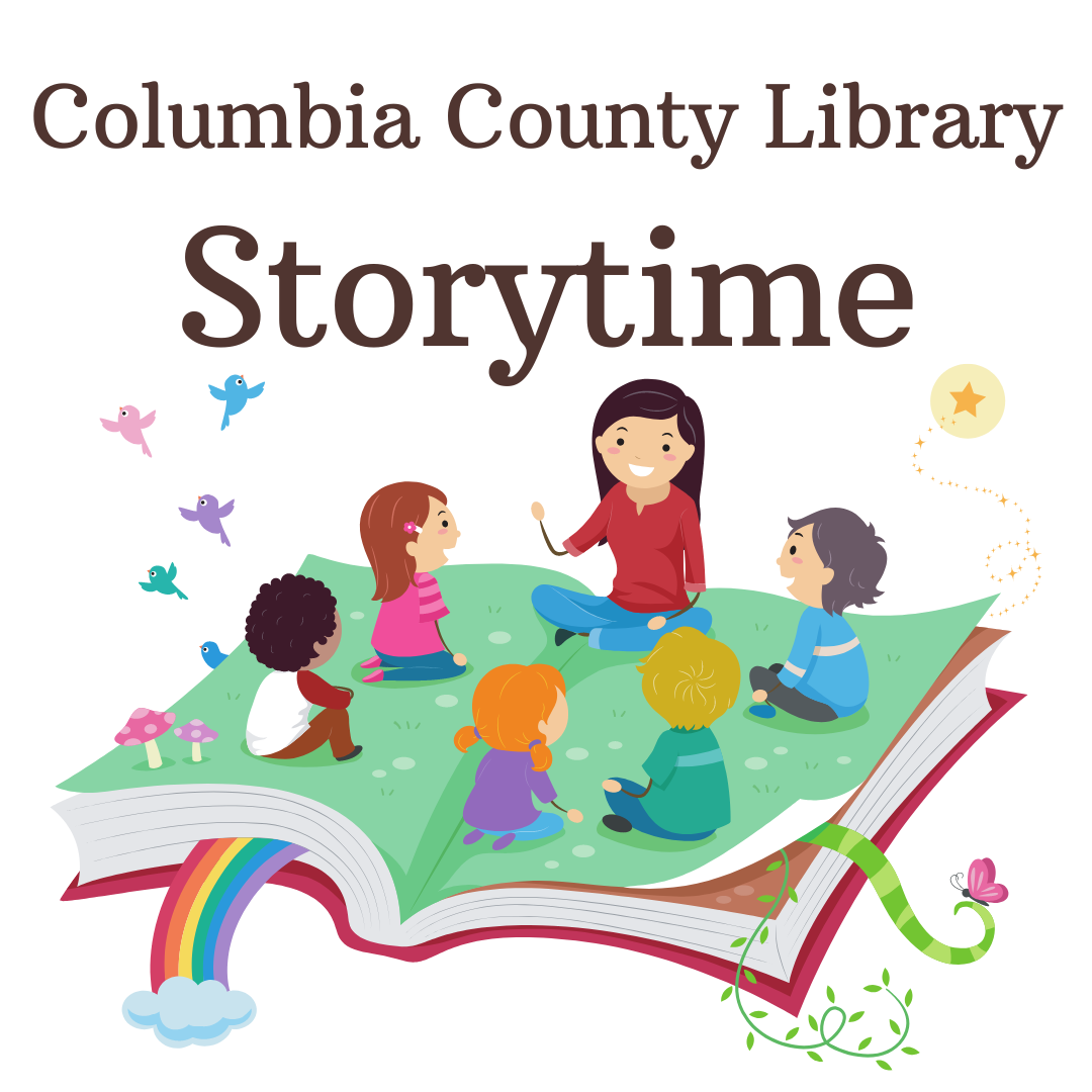 columbia county library storytime logo
