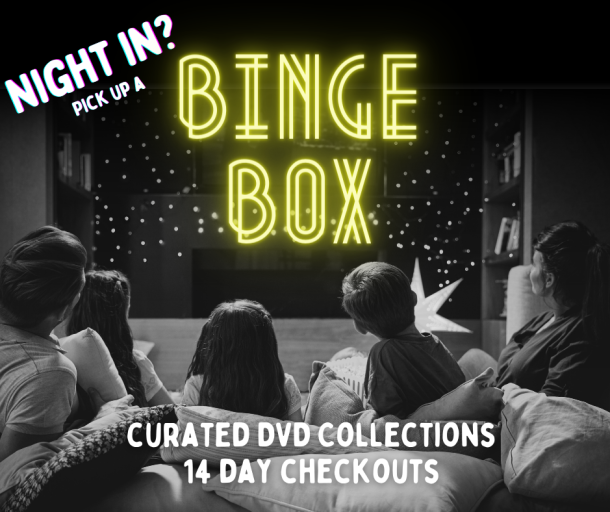 Binge Box -- Curated DVD Collections with 14 Day Checkouts